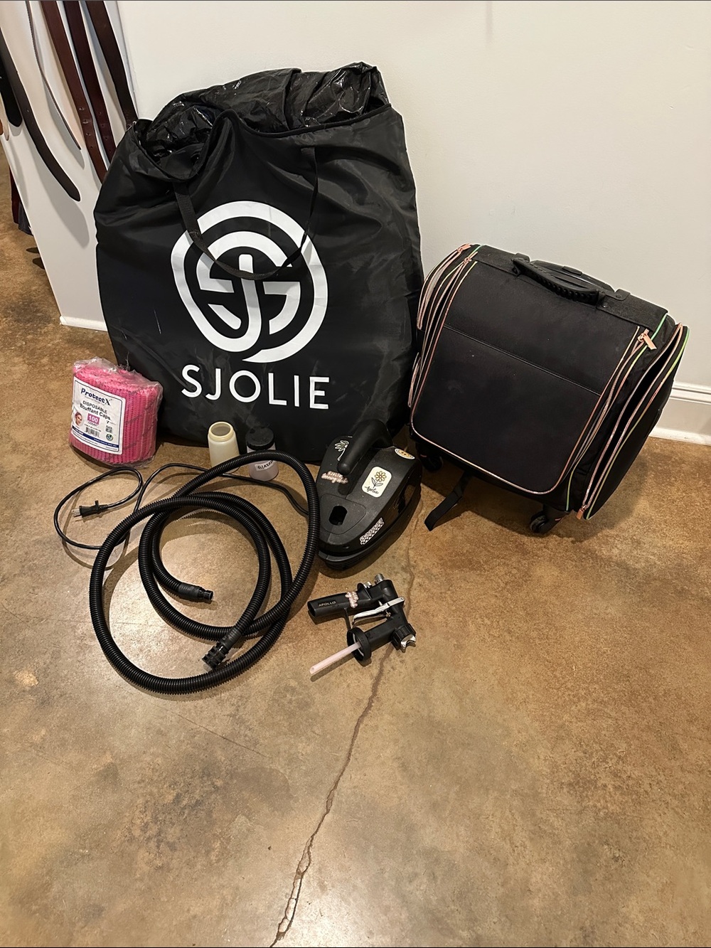 Mini mist pro sunless tanner tanning machine kit Apollo